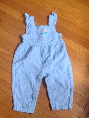 Tucker Tate Cotton Embroidered Jumpsuit